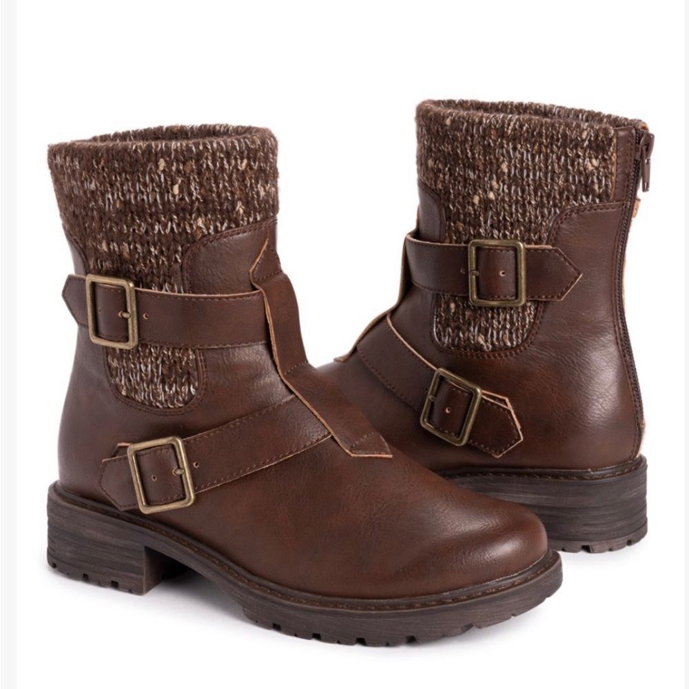 Brown Logger Boots